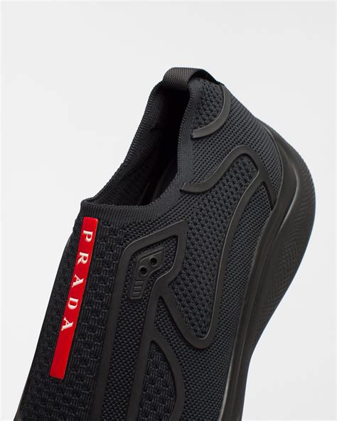 prada americas cup slip on